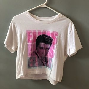 Limited edition Elvis Presley long crop top